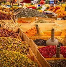 kruiden kopen op de markt