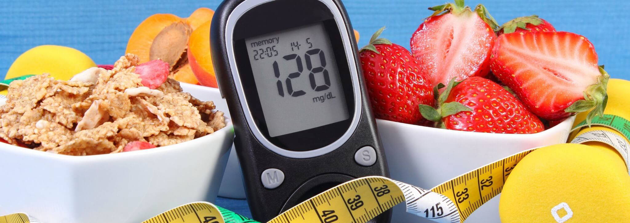 diabetes en voeding
